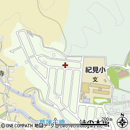和歌山県橋本市柿の木坂23-5周辺の地図