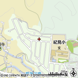 和歌山県橋本市柿の木坂23-6周辺の地図