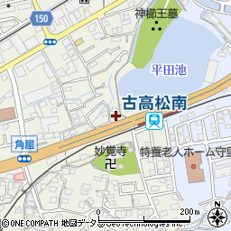香川県高松市高松町2032-2周辺の地図