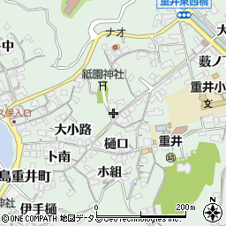 広島県尾道市因島重井町2940-1周辺の地図