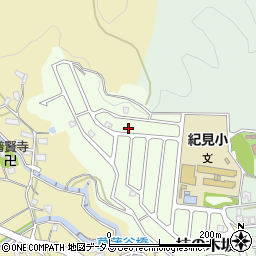 和歌山県橋本市柿の木坂23-8周辺の地図