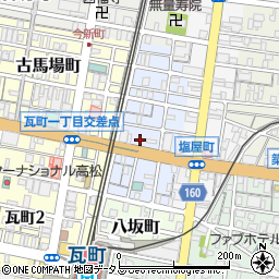 香川県高松市福田町10周辺の地図