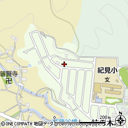 和歌山県橋本市柿の木坂23-9周辺の地図