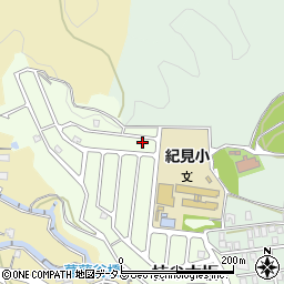 和歌山県橋本市柿の木坂23-23周辺の地図