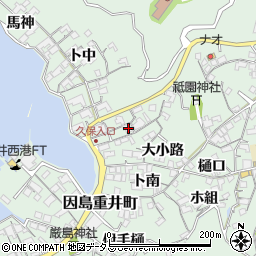 広島県尾道市因島重井町6780-1周辺の地図