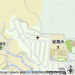 和歌山県橋本市柿の木坂23周辺の地図