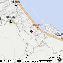 広島県尾道市因島大浜町九区周辺の地図