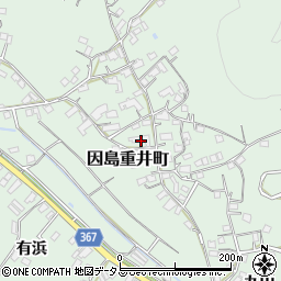広島県尾道市因島重井町1390周辺の地図