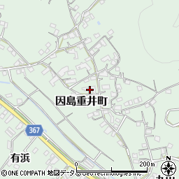 広島県尾道市因島重井町1390周辺の地図