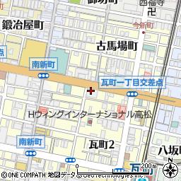香川県信用金庫　協会周辺の地図