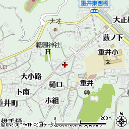 広島県尾道市因島重井町2984-1周辺の地図