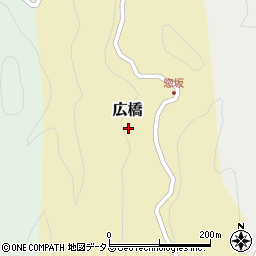 奈良県吉野郡下市町広橋242周辺の地図