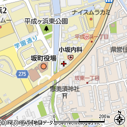 藤井運送株式会社　広島坂営業所周辺の地図