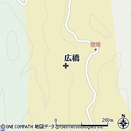 奈良県吉野郡下市町広橋236周辺の地図
