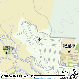 和歌山県橋本市柿の木坂23-15周辺の地図