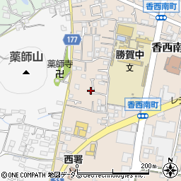 香川県高松市香西南町635-11周辺の地図