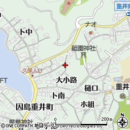 広島県尾道市因島重井町6749周辺の地図