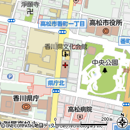香川県庁出先機関香川県視覚障害者福祉センター周辺の地図