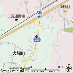 奈良県五條市犬飼町26-1周辺の地図