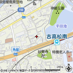 香川県高松市高松町2156周辺の地図
