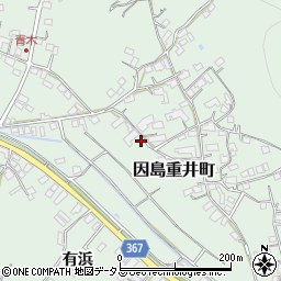 広島県尾道市因島重井町2409周辺の地図
