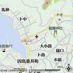 広島県尾道市因島重井町6781周辺の地図