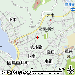 広島県尾道市因島重井町6747周辺の地図
