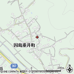 広島県尾道市因島重井町1402周辺の地図