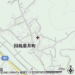 広島県尾道市因島重井町1402-2周辺の地図