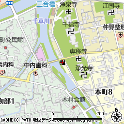 ＥＮＥＯＳ淡路ＳＳ周辺の地図
