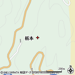 奈良県吉野郡下市町栃本95周辺の地図