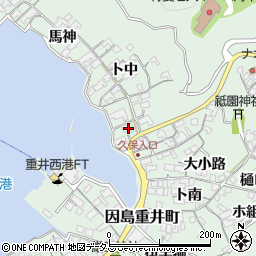 広島県尾道市因島重井町6798-1周辺の地図