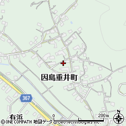 広島県尾道市因島重井町1389周辺の地図