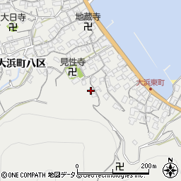 広島県尾道市因島大浜町六区2190周辺の地図