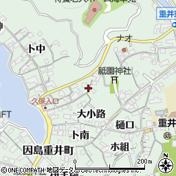 広島県尾道市因島重井町6756周辺の地図