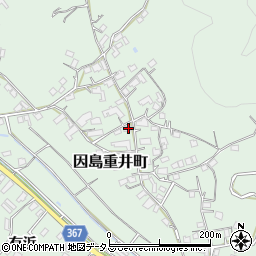 広島県尾道市因島重井町1399周辺の地図