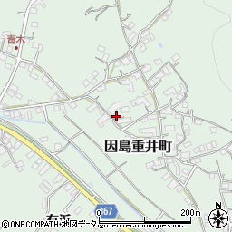 広島県尾道市因島重井町1376-1周辺の地図