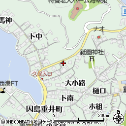 広島県尾道市因島重井町6777周辺の地図