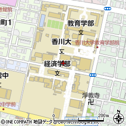 香川県高松市幸町周辺の地図