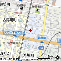 香川県高松市福田町9周辺の地図