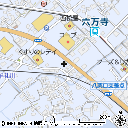 餃子の王将 高松店周辺の地図
