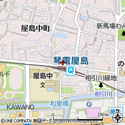 香川県高松市屋島中町263周辺の地図