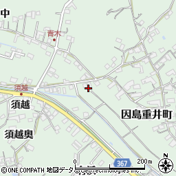 広島県尾道市因島重井町2449-1周辺の地図