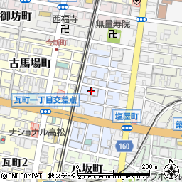 香川県高松市福田町9-5周辺の地図