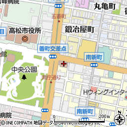 香川産業　保健総合支援センター周辺の地図
