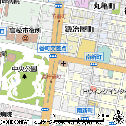 総合メディカル株式会社　高松オフィス周辺の地図