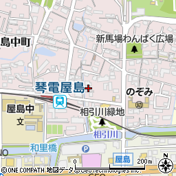 香川県高松市屋島中町231周辺の地図