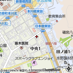 尾野精肉店周辺の地図