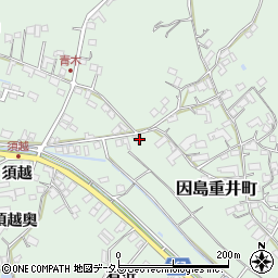 広島県尾道市因島重井町2461周辺の地図