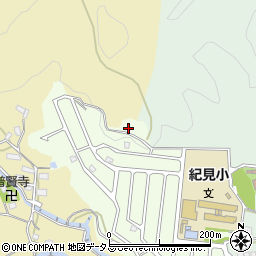 和歌山県橋本市柿の木坂24周辺の地図